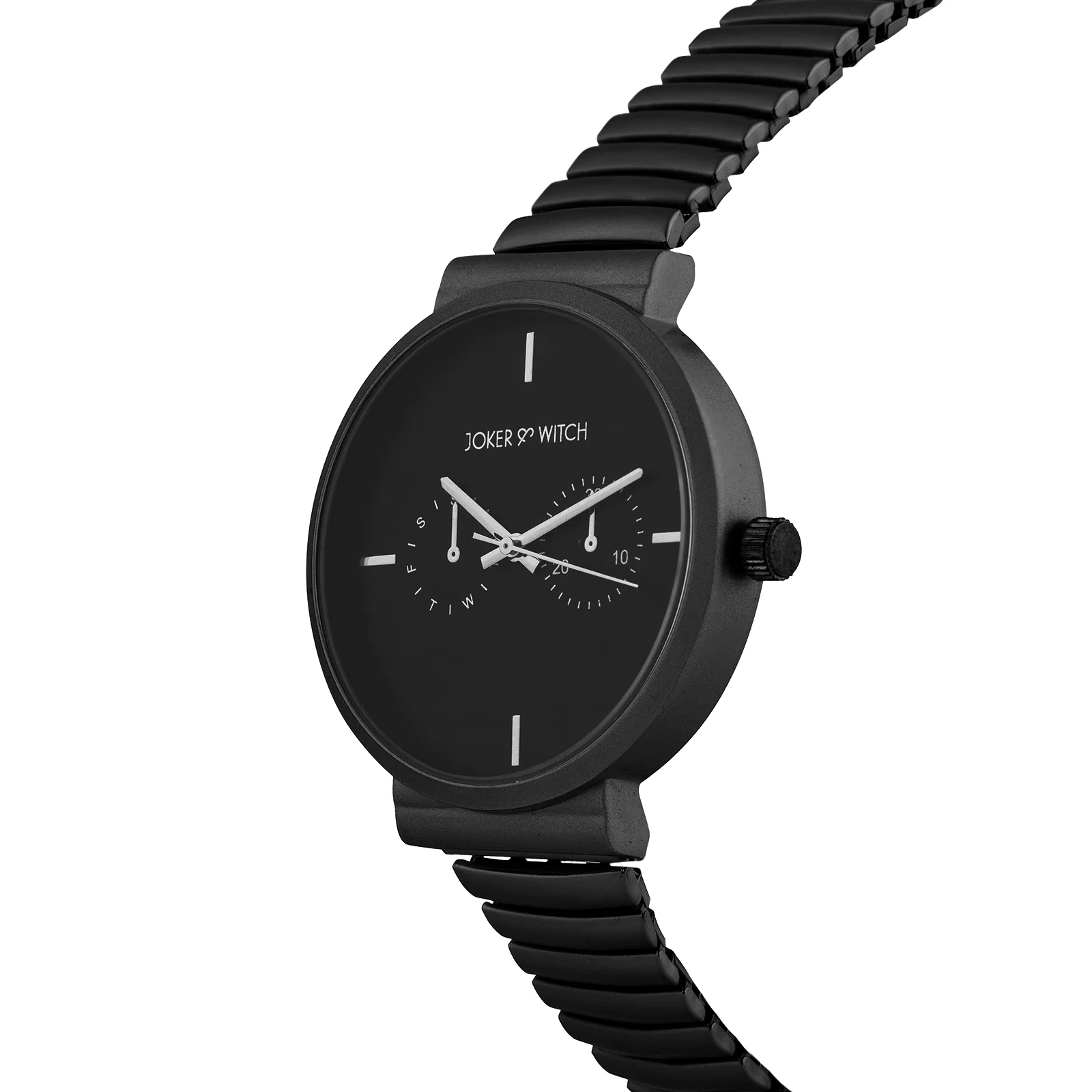 Airo Black Medium Dial Linked Chain Strap Women's Watch - Image 4