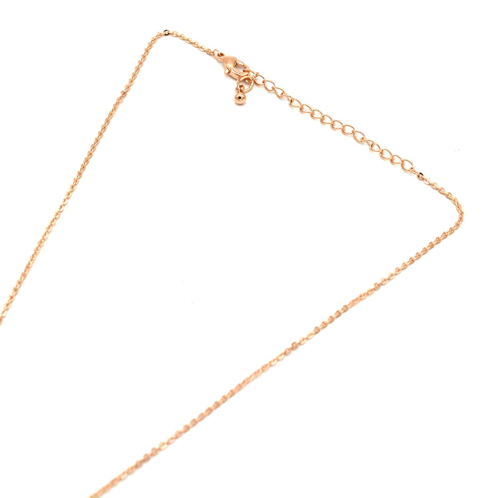 Elegant Heart Charm Rosegold Necklace - Image 6