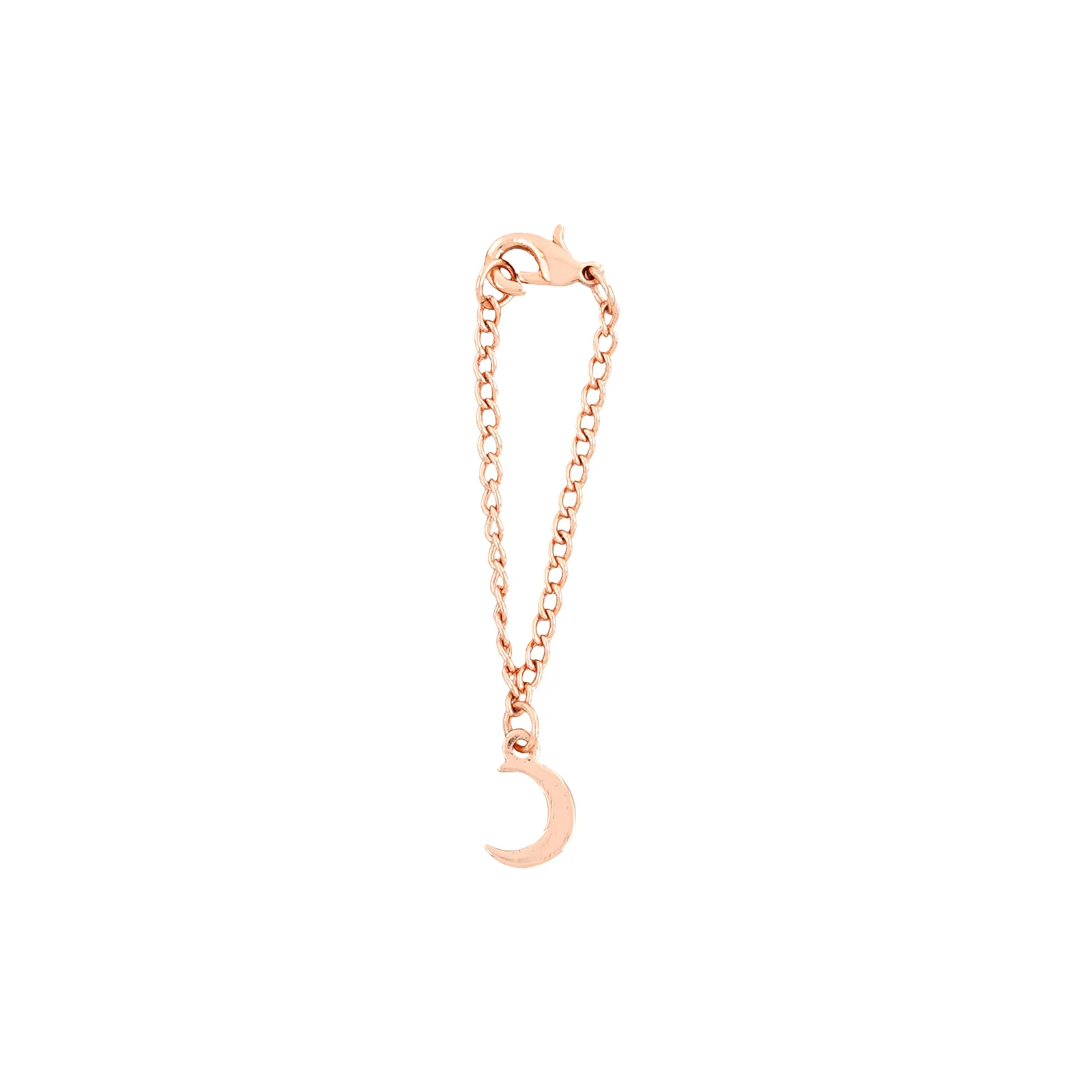 Luna Rhinestone Rosegold Watch Charm - Image 5