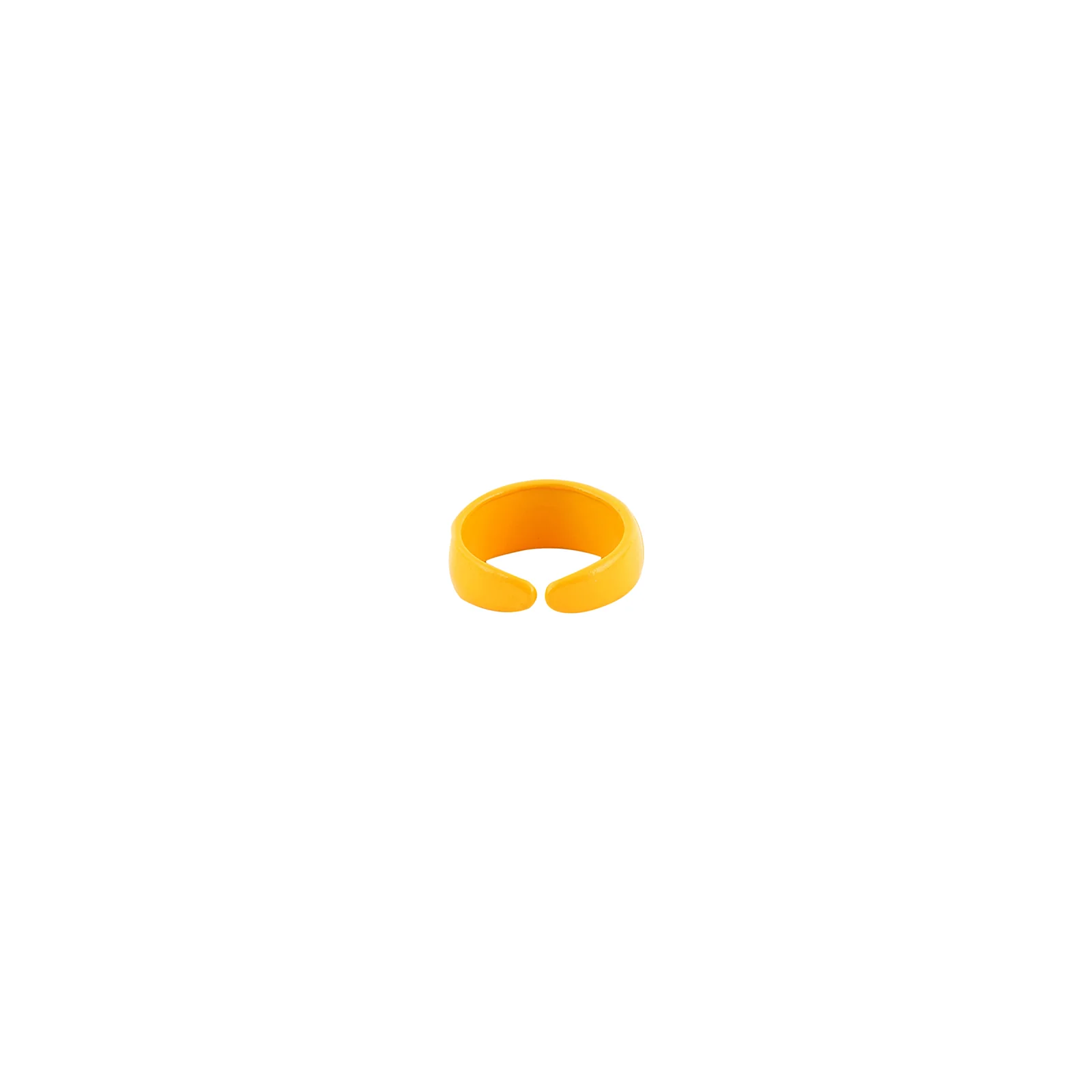 Yellow Truffle Croissant Ring - Image 5